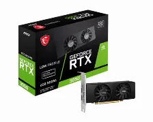 Tarjeta De Video Msi Geforce Rtx 3050 Lp 6g Oc, 6gb 96bit Gddr6